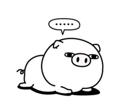 Pig100% sticker #8703726