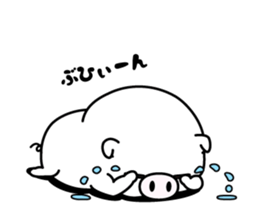 Pig100% sticker #8703727