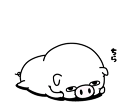 Pig100% sticker #8703728