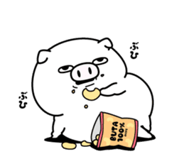 Pig100% sticker #8703738