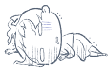 Woman Type2(Funny) sticker #8704080