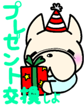 French bulldog Pistachio vol.8 x'mas sticker #8704280