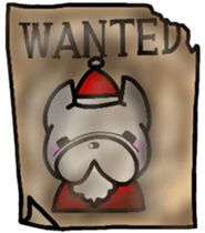 French bulldog Pistachio vol.8 x'mas sticker #8704301