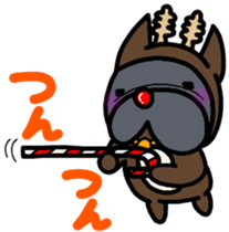 French bulldog Pistachio vol.8 x'mas sticker #8704305