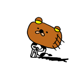 cowBear. sticker #8704589