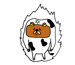 cowBear. sticker #8704592