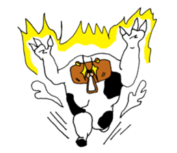 cowBear. sticker #8704593