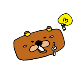 cowBear. sticker #8704597