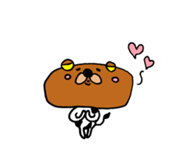 cowBear. sticker #8704599