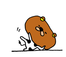 cowBear. sticker #8704604