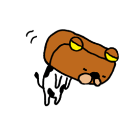 cowBear. sticker #8704605