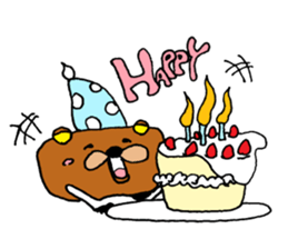 cowBear. sticker #8704607