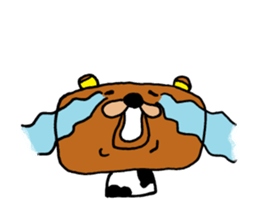 cowBear. sticker #8704610