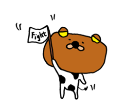 cowBear. sticker #8704612