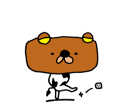 cowBear. sticker #8704617