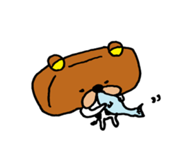 cowBear. sticker #8704625