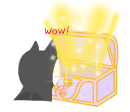 Kuro's daily life 12 English version sticker #8704751