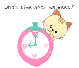 Kuro's daily life 12 English version sticker #8704755