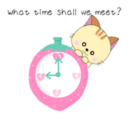 Kuro's daily life 12 English version sticker #8704755