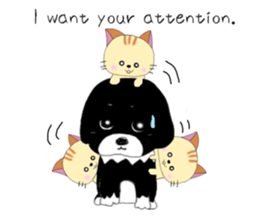 Kuro's daily life 12 English version sticker #8704757