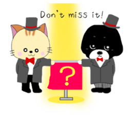 Kuro's daily life 12 English version sticker #8704758