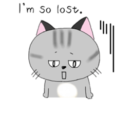 Kuro's daily life 12 English version sticker #8704762