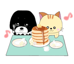 Kuro's daily life 12 English version sticker #8704769