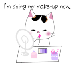 Kuro's daily life 12 English version sticker #8704773