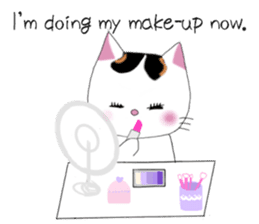 Kuro's daily life 12 English version sticker #8704773