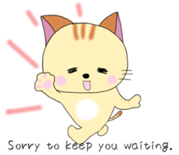 Kuro's daily life 12 English version sticker #8704775