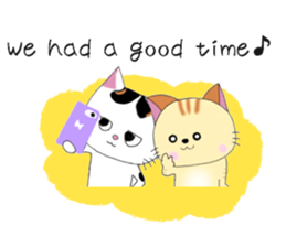 Kuro's daily life 12 English version sticker #8704776