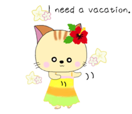 Kuro's daily life 12 English version sticker #8704778