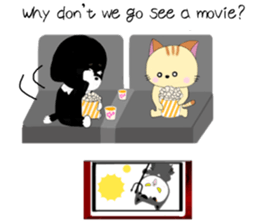 Kuro's daily life 12 English version sticker #8704779