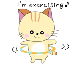 Kuro's daily life 12 English version sticker #8704781