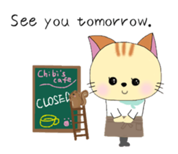 Kuro's daily life 12 English version sticker #8704785