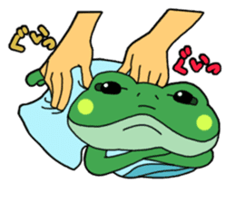 Frog Reply2 sticker #8705099