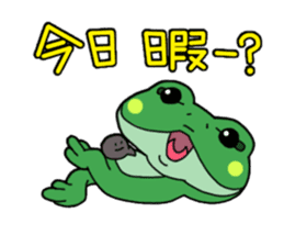 Frog Reply2 sticker #8705104