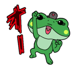 Frog Reply2 sticker #8705121