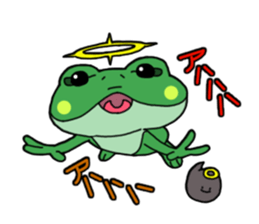 Frog Reply2 sticker #8705125