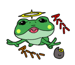 Frog Reply2 sticker #8705125
