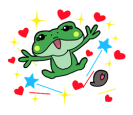 Frog Reply2 sticker #8705127