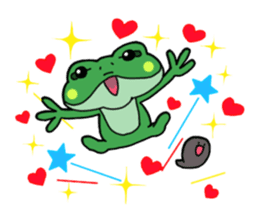 Frog Reply2 sticker #8705127