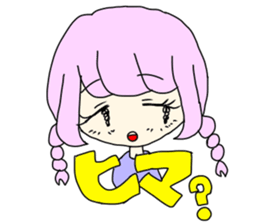 komekawaii,girls sticker #8705371