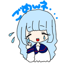 komekawaii,girls sticker #8705372