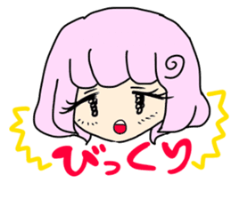 komekawaii,girls sticker #8705373