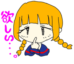 komekawaii,girls sticker #8705383