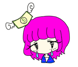 komekawaii,girls sticker #8705393