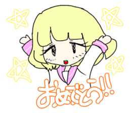 komekawaii,girls sticker #8705395