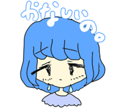komekawaii,girls sticker #8705402
