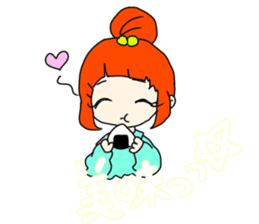 komekawaii,girls sticker #8705405